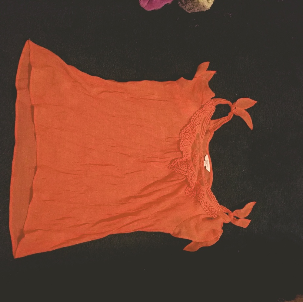 Coral shirt